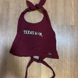 Texas A&M Maroon Halter Top